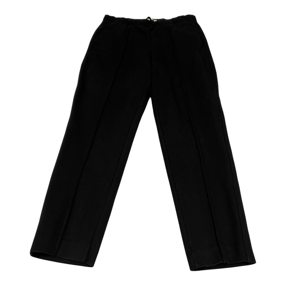 Everlane Women's Black Classic Pleated Hand Pockets Dress Pants Size Medium